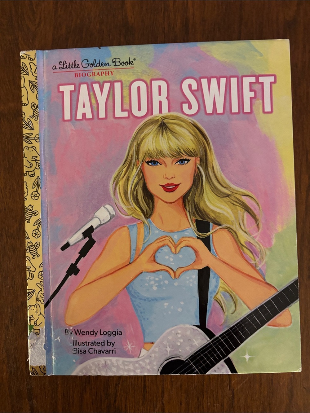 Taylor Swift Little Golden Book - Pastel Pink & Blue Cover